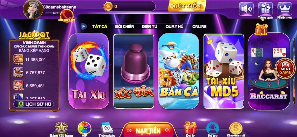 Link tải 68 game bài uy tín mới nhất hiện nay