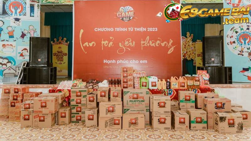 Hoạt động của chuỗi từ thiện năm 2023