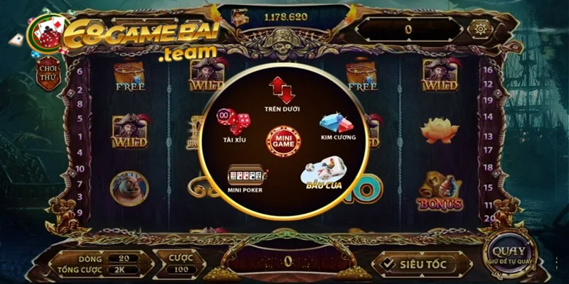 Quy trình tham gia nổ hũ cướp biển tại 68 game bài dễ dàng